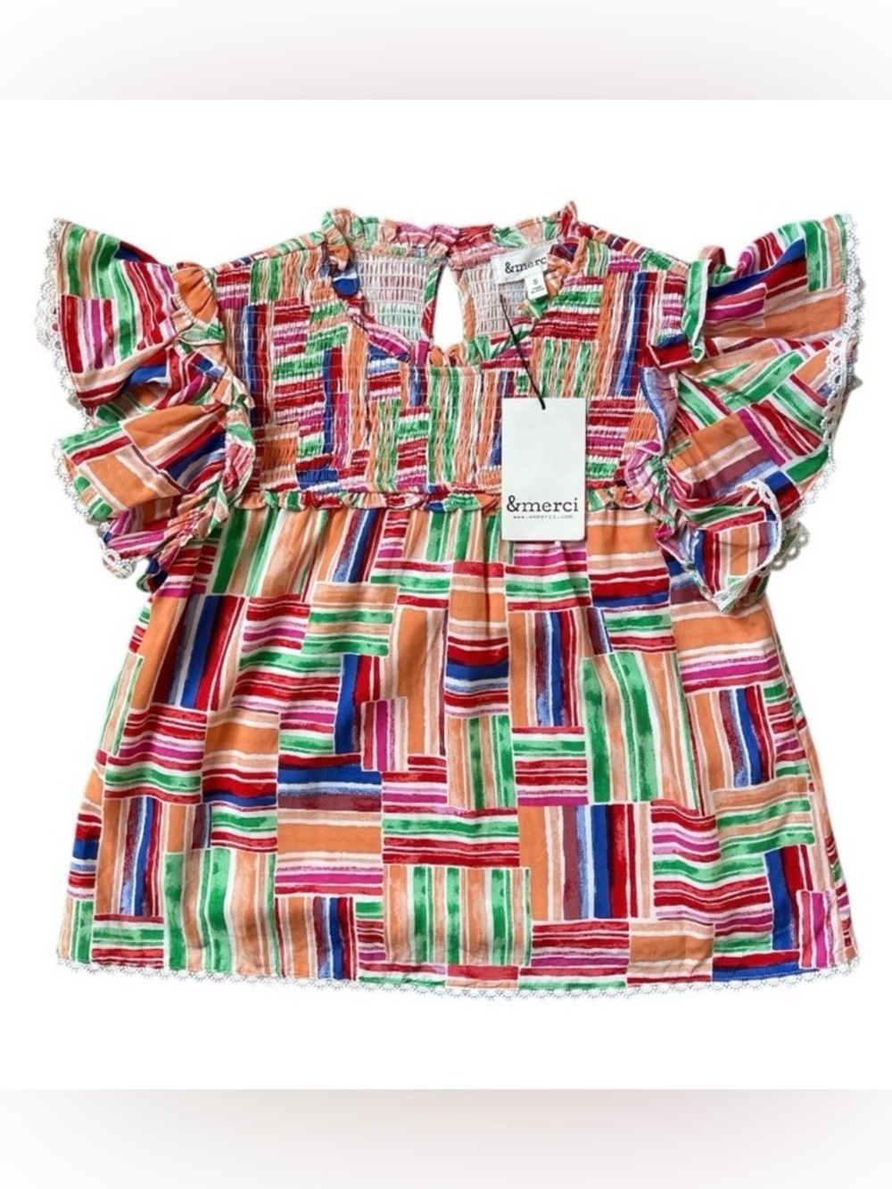 EnMerci Multicolor Striped Top - Picture 5 of 5